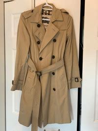 kijiji montreal imperméable burberry femme|New Burberry women trench coat Manteau impermeable.